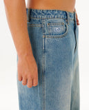 Rip Curl Inner Visions Denim Mens Pants - Light Dirty Blue