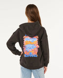 Rip Curl Sunshine Squad Girls Hood - Washed Black