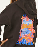 Rip Curl Sunshine Squad Girls Hood - Washed Black