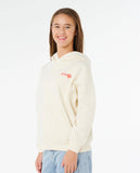 Rip Curl Surf Puff Hood Party P-Girl - Bone
