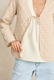 Rhythm London Reversible Quilted Jacket - Vintage White