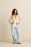 Rhythm London Reversible Quilted Jacket - Vintage White