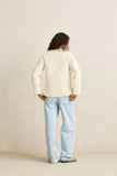 Rhythm London Reversible Quilted Jacket - Vintage White