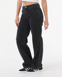 Rip Curl Aggie Relaxed Jeans - Black