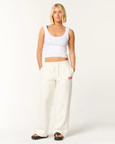 Rip Curl Surf Puff Wide Leg Trackpant - Cayenne