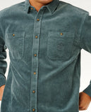 Rip Curl Premium Surf Cord L/S Shirt - Pine Night