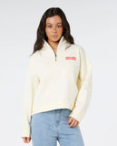 Rip Curl Surf Puff 1/4 Zip - Cayenne