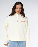 Rip Curl Surf Puff 1/4 Zip - Cayenne