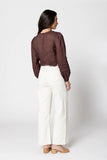Seeking Lola Milly Top - Chocolate