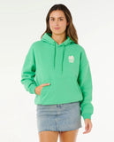 Rip Curl Surf Puff Heritage Hood - Green
