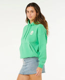 Rip Curl Surf Puff Heritage Hood - Green