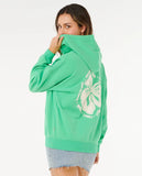Rip Curl Surf Puff Heritage Hood - Green