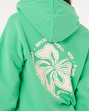 Rip Curl Surf Puff Heritage Hood - Green