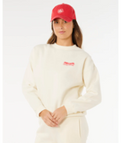 Rip Curl Surf Puff Inspired Crew - Cayenne