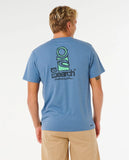 Rip Curl Vaporcool Search Stack Tee - Bluefin