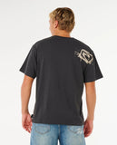 Rip Curl Medina Inner Visions Mens Tee - Washed Black