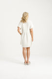 Homelee Lolo Dress - Cream Daisies