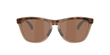 Oakley Frogskins Range XL Brown Tort/Brown Smoke Prizm Tungsten Polar Sunglasses