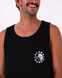 T&C Back To Basixs Singlet - Black