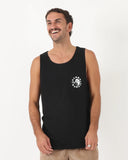 T&C Back To Basixs Singlet - Black