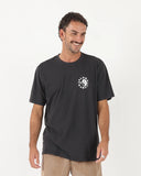 T&C Back To Basixs Tee - Washed Black