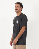 T&C Back To Basixs Tee - Washed Black