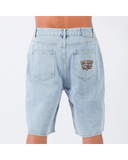 T&C Boys Thrift Denim Short - Bleached Blue