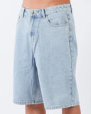 T&C Boys Thrift Denim Short - Bleached Blue