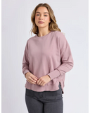 Foxwood Osbourne Womens Crew Sweatshirt - Woodrose