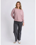 Foxwood Osbourne Womens Crew Sweatshirt - Woodrose