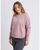 Foxwood Osbourne Womens Crew Sweatshirt - Woodrose