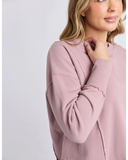 Foxwood Osbourne Womens Crew Sweatshirt - Woodrose