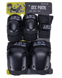 187 Killer Pads Six Pack L/XL - Black