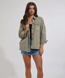 Rip Curl San Carlos Embroidered Jacket - Sage