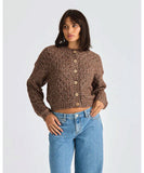 Wrangler Bonfire Cardigan - Nutmeg