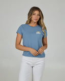 Salty Crew West Bound Modern Tee - Dusty Blue