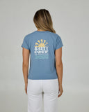 Salty Crew West Bound Modern Tee - Dusty Blue