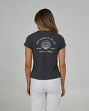 Salty Crew Sunrise Shell Modern Tee - Charcoal