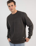 Rhythm Classic Fleece Crew - Vintage Black