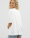 Billabong Coco Palm Tee - Salt Crystal