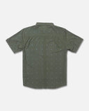 Salty Crew Breezer Perf Button Up Shirt - Four Leaf Clover