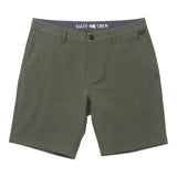 Salty Crew Drifter 19" Slub Hybrid Shorts - Four Leaf Clover