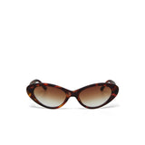 Okkia Lina Small Cat Eye Sunglasses - Classic Havana