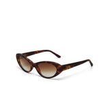 Okkia Lina Small Cat Eye Sunglasses - Classic Havana