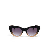 Okkia Claudia Big Cat Eye Sunglasses - Black Pink