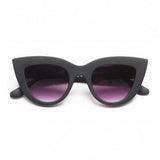 Okkia Claudia Big Cat Eye Sunglasses - Black