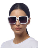 Okkia Alessia Sunglasses - Optical White