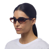 Okkia Lina Small Cat Eye Sunglasses - Classic Havana