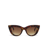 Okkia Claudia Big Cat Eye Sunglasses - Classic Havana