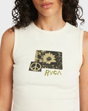 RVCA Garden Classic Tank - Antique White